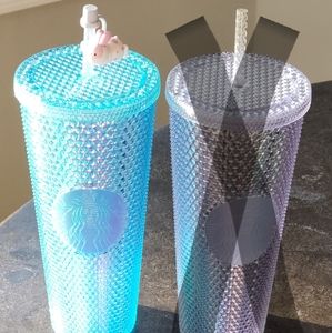 Starbucks 2020 China Blue Studded Tumbler